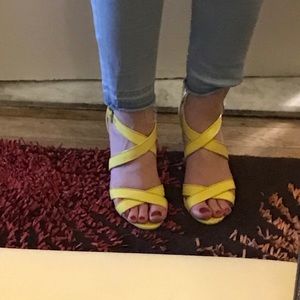 Yellow Sandals - Jimmy Choo